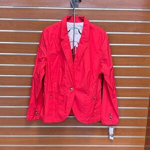 Liz Claiborne Vibrant Red Blazer